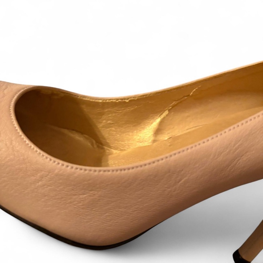 Stuart Weitzman Tan Heels View 3